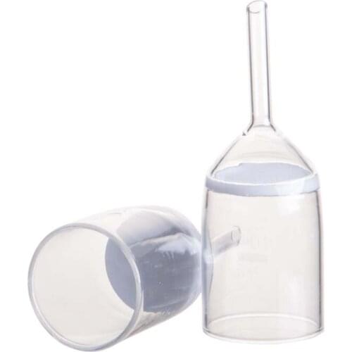 Glass Buchner Funnel With Sand Core Glass Sand Vertical Melting Funnel 100 ml 2-70 um Coarse Filter Lab Glassware