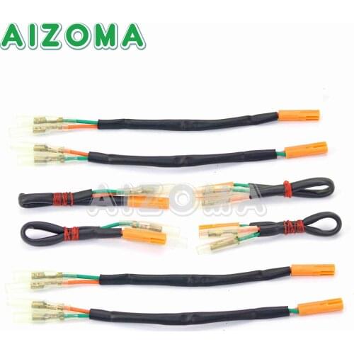 For Honda CBR600RR CBR1000RR VT750 VTX1800 VT1300 NC700 Shadow Aero Turn Signal Light Wiring Harness Connector Wire Adapter Plug