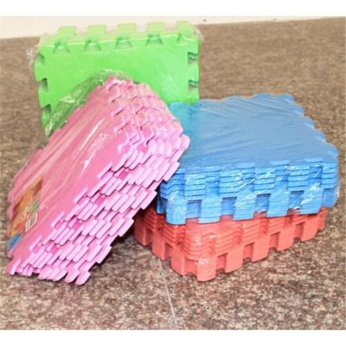 10pcs/set 30cmX30cm kids Rugs Toys carpet Baby EVA Foam Puzzle Play Mat /for childrens Interlocking Exercise Floor Tiles