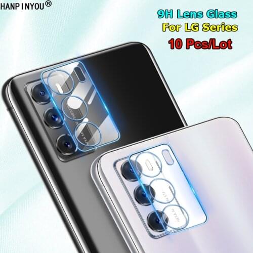 10 Pcs/Lot For LG Wing / V60 ThinQ / Stylo 7 Stylo7 5G Back Camera Lens Protector Rear Camera Tempered Glass Film