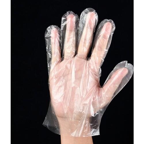 100Pcs/Bag Plastic Disposable Gloves Food Prep Gloves for Kitchen Cooking,Cleaning,Food Handling Kitchen Accessories