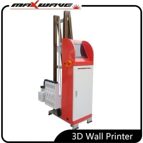 3D UV CMYKW Effect Wall Inkjet Printer / Printing Machine Price