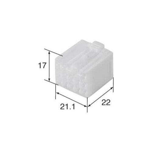 Auto 13 pin unsealed Connector 6240-5175 instead of SUMITOMO
