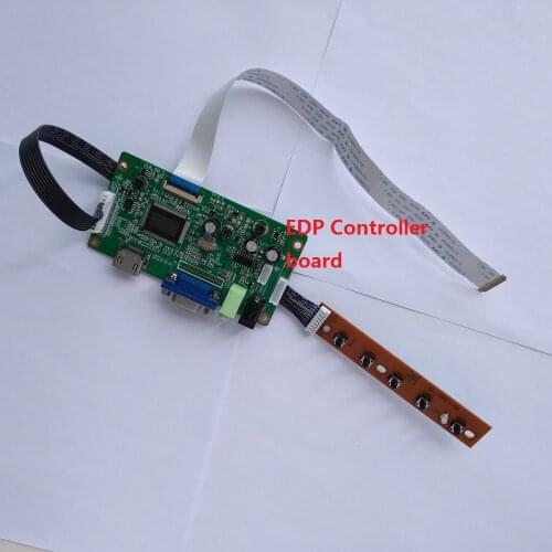 For HB125WX1-200/201/100 Controller board 12.5"30Pin SCREEN display monitor DRIVER LED EDP 1366X768 EDP LCD DIY KIT VGA