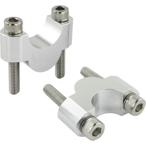 For Ducati Multistrada 1000 2003-2007 Multistrada 620 2005-2007 7/8" 22mm Motorcycle Handlebar Risers Mount Risers CNC Billet