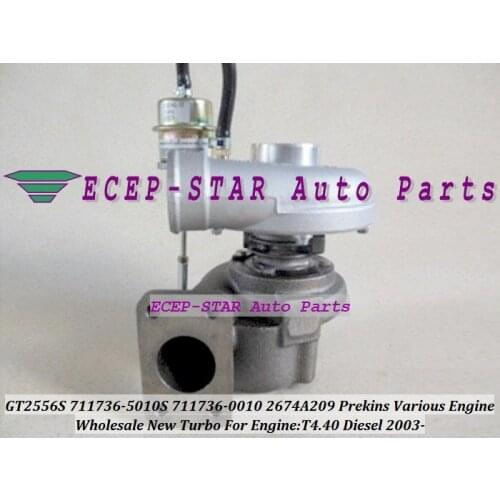 GT2556S 711736-5010S 2674A209 711736-0010 711736 0010 7117365010S 2674209 Turbocharger Turbo For Prekin Various 2003- T4.40 4.4L