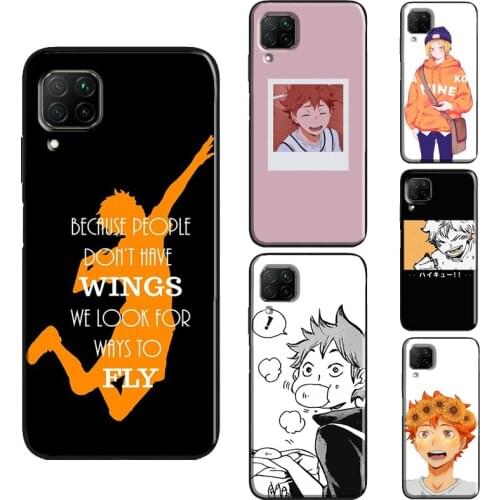 Haikyuu Hinata Shouyou Case For Huawei P30 P20 P40 Pro Mate 10 20 Lite P Smart Z 2019 Nova 5T Honor 8X 9X 8A 10i