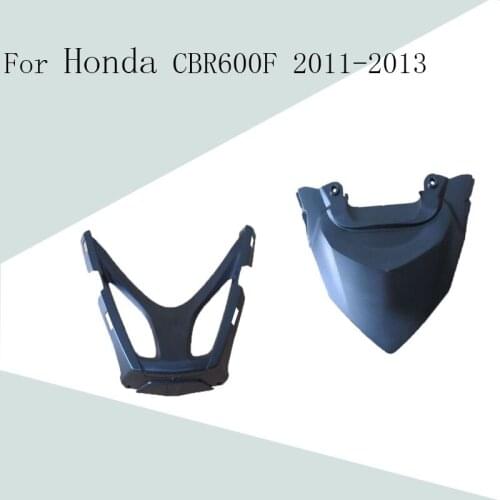 For Honda CBR600F CBR 600F 2011 2012 2013 Motorcycle Rear Tail Lamp Cover and Under Side Belly Pan Bracket ABS Injection Fairing