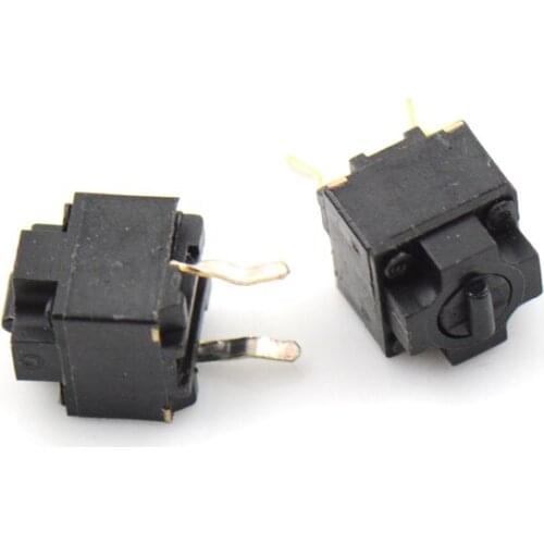10pcs/lot Microsoft Black Spots EVQP0E07K Micro Switch Original Mouse Square Micro Switch Button Wholesale