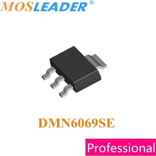 Mosleader DMN6069SE SOT223 100PCS 1000PCS 60V 4.3A N-Channel DMN6069 N6069SE High quality Made in China