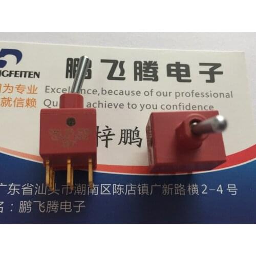 Original new 100% E301SD1CBE miniature button switch 9pin 2gear rocking head rocker toggle switch