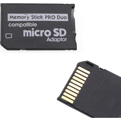 Support Memory Card Adapter Micro SD To Memory Stick Adapter For PSP Micro SD 1MB-128GB Memory Stick Pro Duo