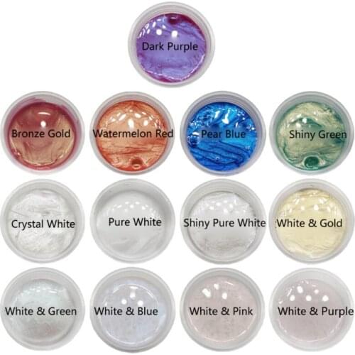 Resin Dye Powder Mica Pearl Pigments Colorants Crystal Mud Resin Jewelry Making N2UE