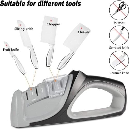 Professional 4 Stages Kni Brand Precision Knife Sharpening System Kitchen Knife Blade Sharpening Dropshipping Kitchen Tools MD03