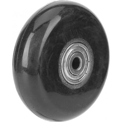 608ZZ Bearing Caster Wheels 2.5 inches PU Casters For Small Carts/Doors/Hardware Trolley Casters 64x19x6mm