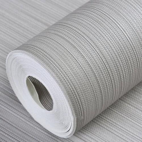 Textured Plain Solid Color Straw Modern Wallpapers Horizontal Faux Grasscloth Washable Vinyl Vertical Strip Wall Paper Rolls
