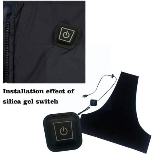 Three-stage Thermoregulation Back Heating Cloth Triangular Back Sheet Sheet of Clothes Heating Washing Heating Vest the on U7H0