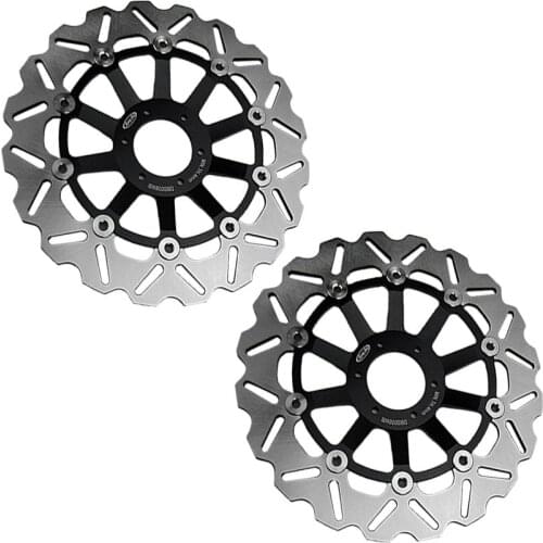 1Pair Motorcycle Front Brake Disc Rotors for Honda RS125R RS125GP RS250GP RS250R TSR250 CB400N CBR400F VFR400R VFR750F CBR900RR