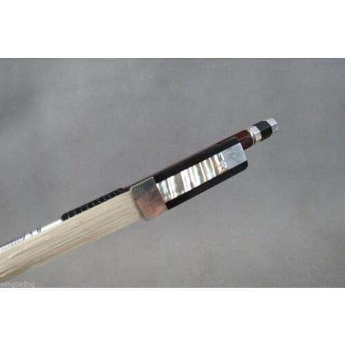 1pcs professional advanced powerful Pernambuco Violin bow 4/4,silver mount #5653
