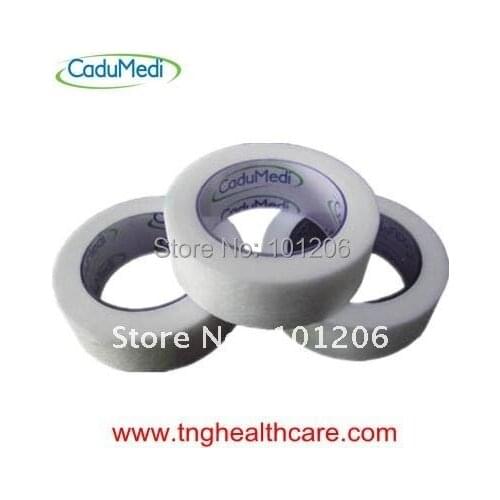 12pcs 1.25cm x 5y microporous paper tape micropore tapes adhesive surgical wound medical taping eyes beauty No residue wound