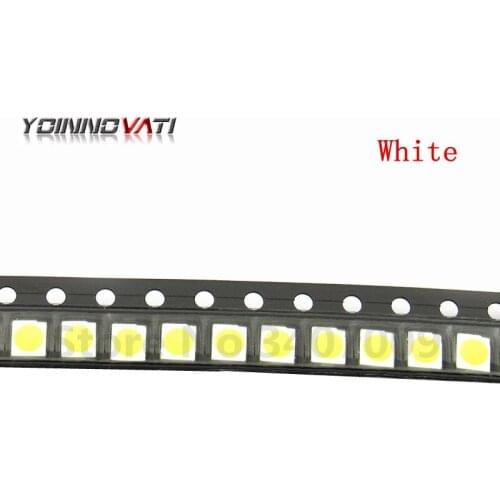 200PCS/LOT White Light Diode 1210 SMD LED Super 3528 LED 3.5*2.8mm New