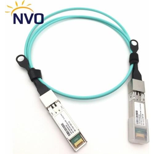25GBASE SFP+ to SFP+ OM3 Active Optic Optic AOC Cable, 25G SFP28 to SFP28 OM3-150 1M Active Optical Cable Patch Cord Data Center