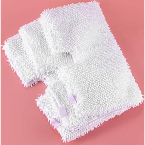 3Pcs Household Microfiber Replacement Cleaning Pads for Shark Steam Pocket Mops S3500 series,S2901,S2902,S3455K,S3501,S3550,S3