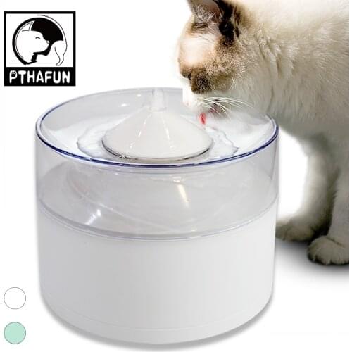 1.3L Automatic Pet Cats Water Fountain Dispenser For Dogs Waterer Cat Drinker Feeder Bowl Filter Container For Kitten Supply