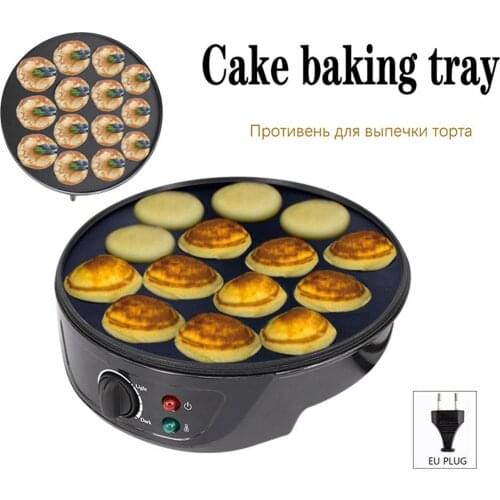 Electric Takoyaki Maker Cooking Pan Octopus Ball Stove Plate 18 Hole Home