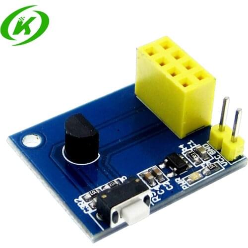 ESP8266 ESP-01 ESP01 DS18B20 Temperature Humidity Sensor Module Esp8266 Wifi Wireless NodeMCU Adapter Board IOT