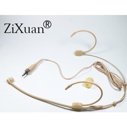 Cardioid Condenser Headset Microphone For Sennheiser Interview Wireless Mic Audio Studio Mics 3.5mm Jack Stereo Screw Lock