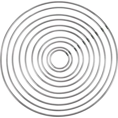 Newest Bind Metal Ring Welding Iron Hoop for DIY Dream Catcher #BO