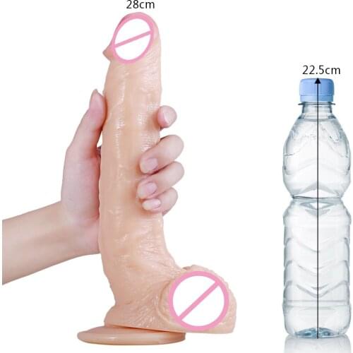 Huge Dildos for Women Strapon Sex Toys Strap on Realistic Dildo Big Dick Penis with Suction Cup Female Adult Sex Product