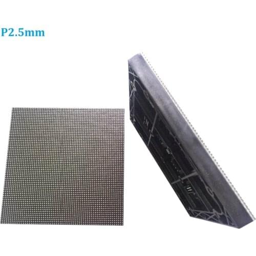 P2.5 Indoor full color SMD2121 64x64 pixels led display screen 160*160mm module HD led video wall rgb 3 in 1 panel for stage