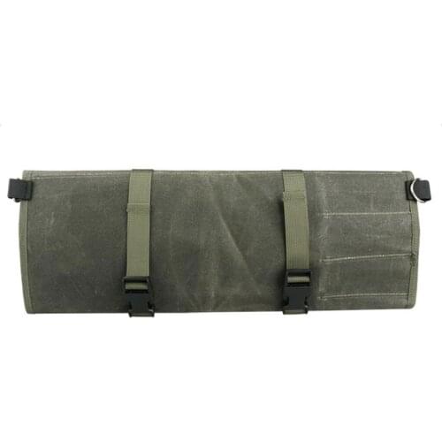 Portable Kitchen Cooking Chef Knife Bag Roll Bag Carry Case Bag Kitchen Cooking Tool Durable Storage 10 Pockets