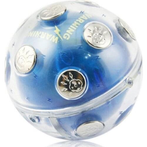 Entertainment Shock Ball Neutral Plastic Case With Metal Contacts Tricky Electric Ball Vent Electronic Toys