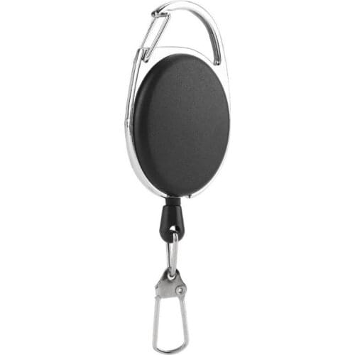 Fly Fishing Retractor Tools Stainless Steel Extractor Stopper Keeper Fishing Tether Retractable Reel Holder Accessories