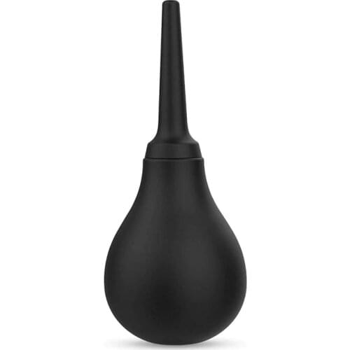 77JF Enema Bulb Syringe Feminine Vaginal Cleaning Anal Washing Silicone Detachable Enema Douche Health Cleaner Tool for Women