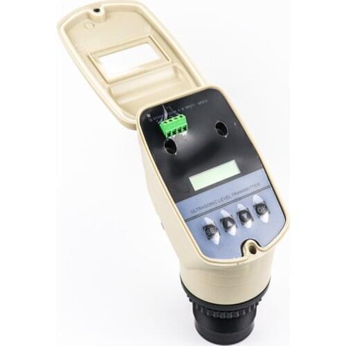 0-5m 24v water ultrasonic level sensor for deep well ultrasonic solid meter small blind area abs material