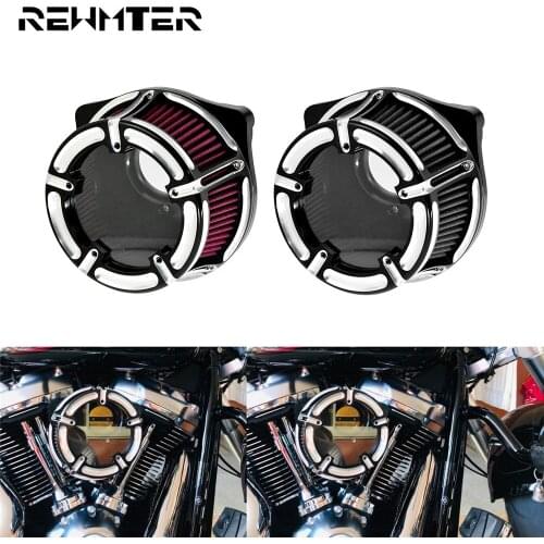 Motorcycle Glass Air Cleaner Intake Filter System Air Filter Kit For Harley XL Sportster 04-19 Touring Road Glide Dyna Softail