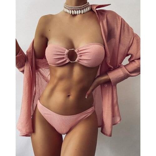 Women Summer Sun-Proof Bikini Cover-ups Tops Solid Color Long Sleeves Single-Breasted Beach Shirt Casual Smocks 5 Colors