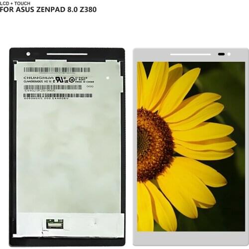 For Asus Zenpad 8.0 Z380 Z380KL Z380CX Z380C LCD Combo Display Touch Screen Glass Sensor Replacement Parts