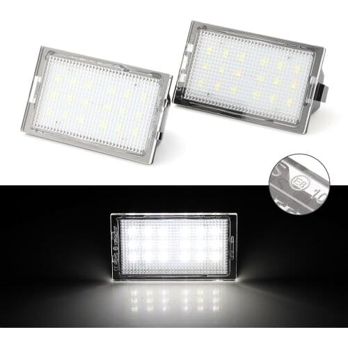 2pcs LED Number License Plate Light Lamps For Land Rover Discovery 3 4 LR3 LR4 Freelander 2 LR2 Range Rover Sport
