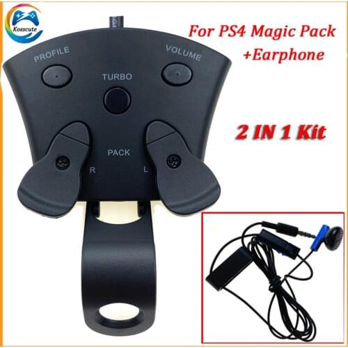 2019 New For Mayflash MAGIC PACK Controller Encoder FPS Adapter with Mods & Paddles for PlayStation 4 PS4 +Earphone