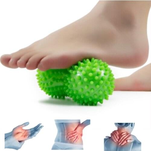 Peanut Shape Massage Yoga Fitness Ball Foot Muscle Massage Ball Feet Acupressure Massage Relieve Body Stress Relief Pain Massage