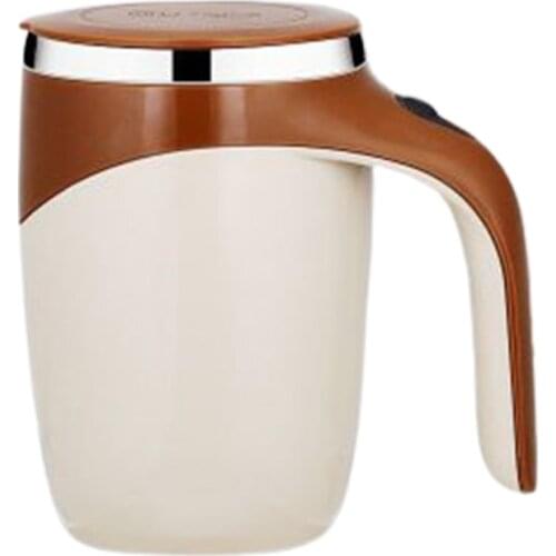 Automatic Stirring Coffee Cup Insulation Cup Self Auto Mix Mug Warmer Bottle