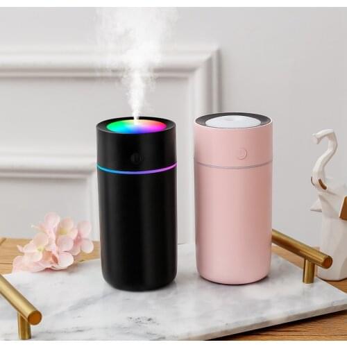 Home Appliances Colorful Cup Air Humidifier Ultrasonic Aroma Essential Oil Diffuser USB Car Humidifier Cool Mist Maker Diffuser