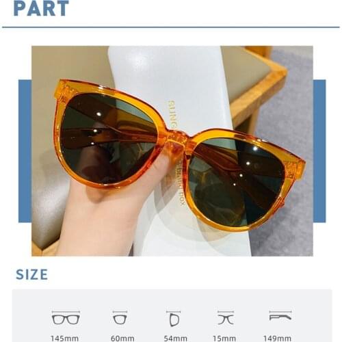 Classic Cat Eye Shape Womens Sunglasses Super Light PC Frame Sun Glasses Colorful Reflective Coated Protection Eyewear Gafas