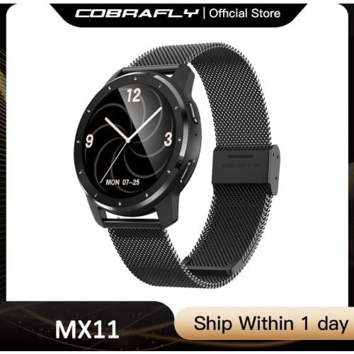 COBRAFLY 2020 Best Smartwatch MX11 Bluetooth Call 260mAh Battery Wireless Bluetooth Music Playback Couple Watch Fitness PK GT2