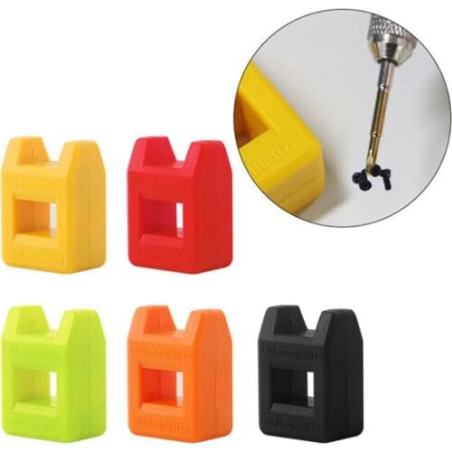 Mini Portable Quick Magnetizer Demagnetizer Magnetic Pick Up Tool for Screwdriver Tips Screw Bit Magnetic Repair Tool